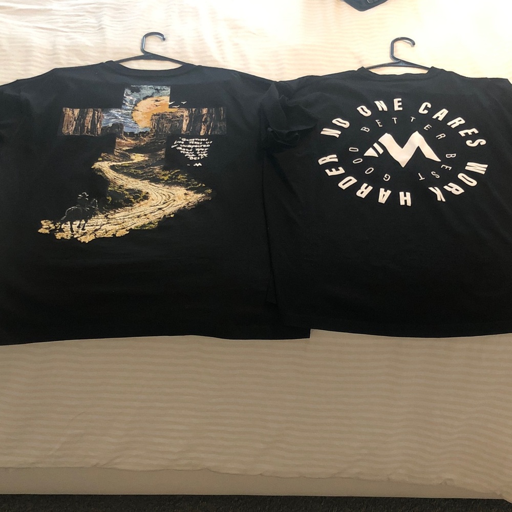 Pair of MENTALITY shirts